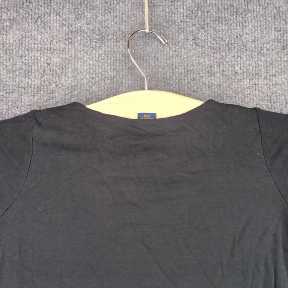 Polo Ralph Lauren Girls Pleated Top Toddler Black 4/4T Long Sleeve Overlay Hem - Picture 6 of 12